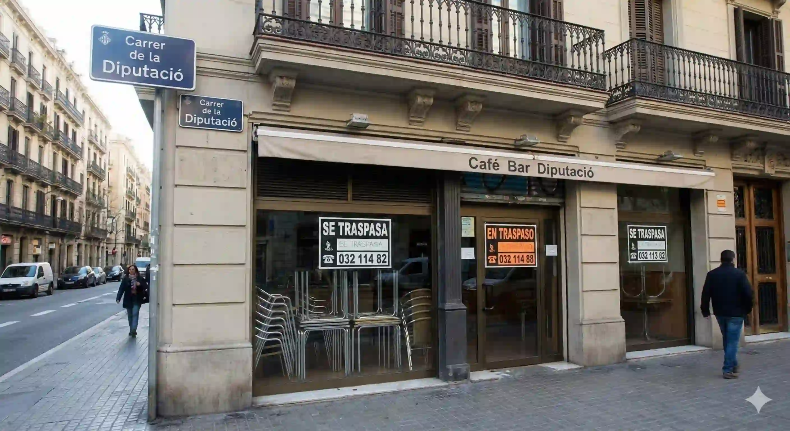 Cafetería, bar en traspaso calle Diputación